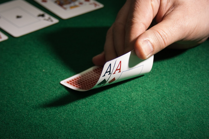 playing poker